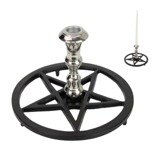 Pentacle Candle holder