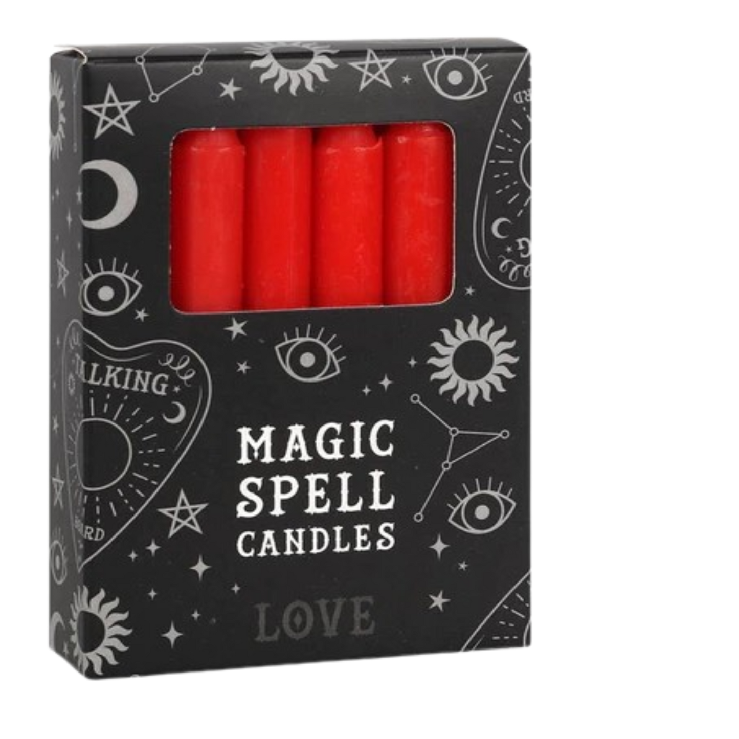 Spell Candles Red