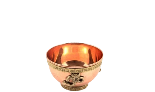 Copper Offering Bowl - Om