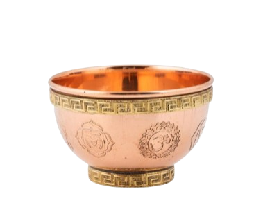 Copper Offering Bowl 7 Chakra