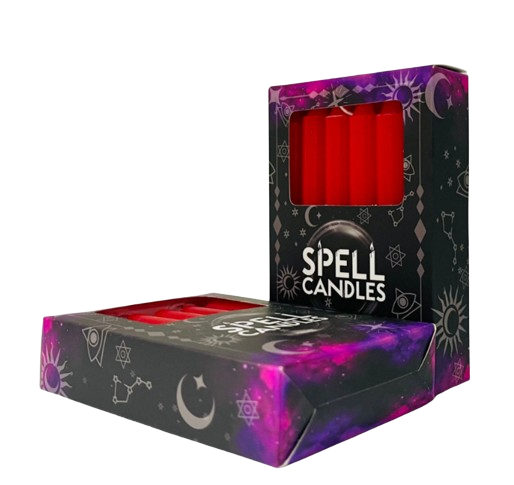 Spell Candles Red
