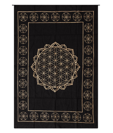 Altar Cloth - Flower of Life 75cm x 115cm