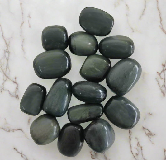 Cats Eye Tumbled Stones