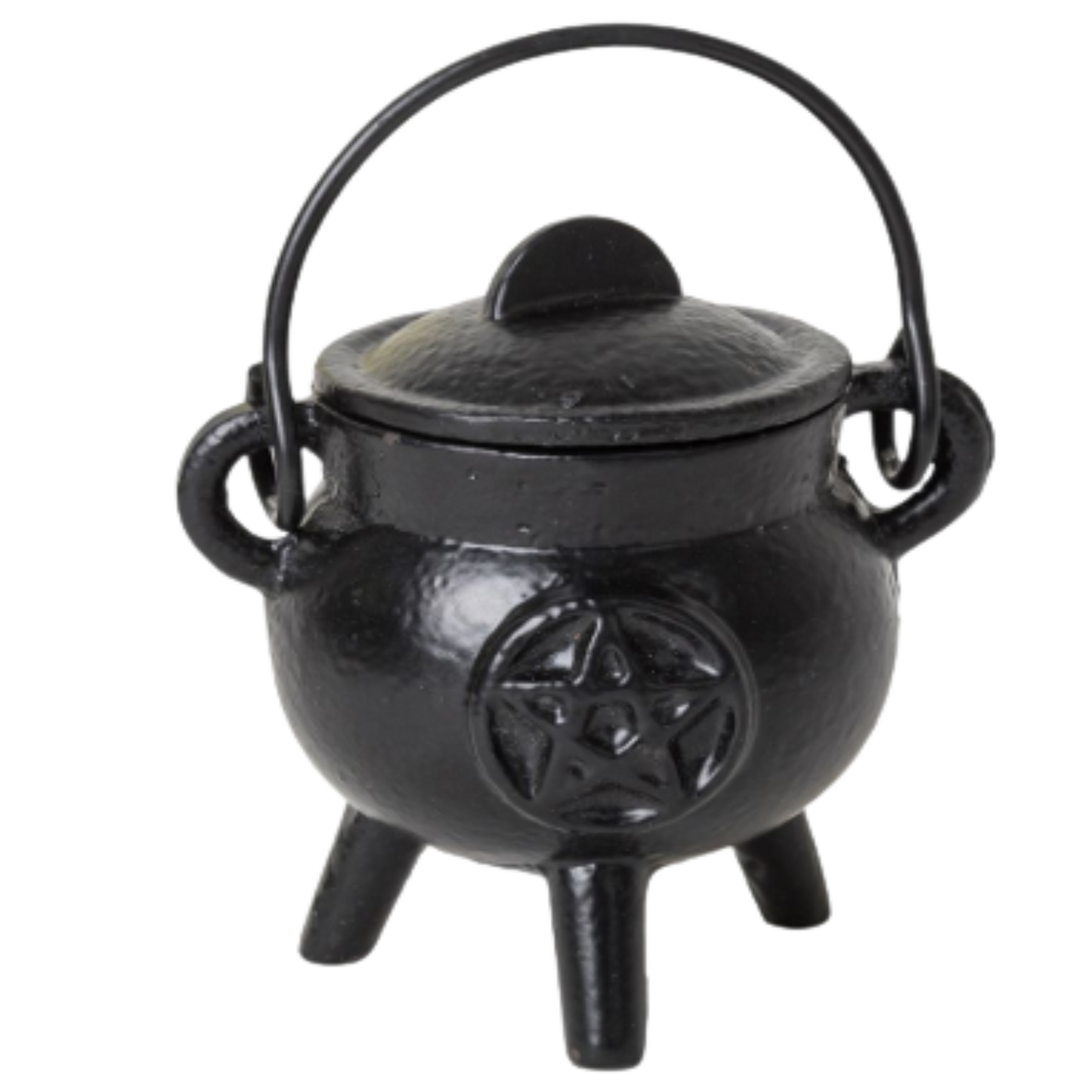 Cauldron Cast Iron Pentacle 10 cm