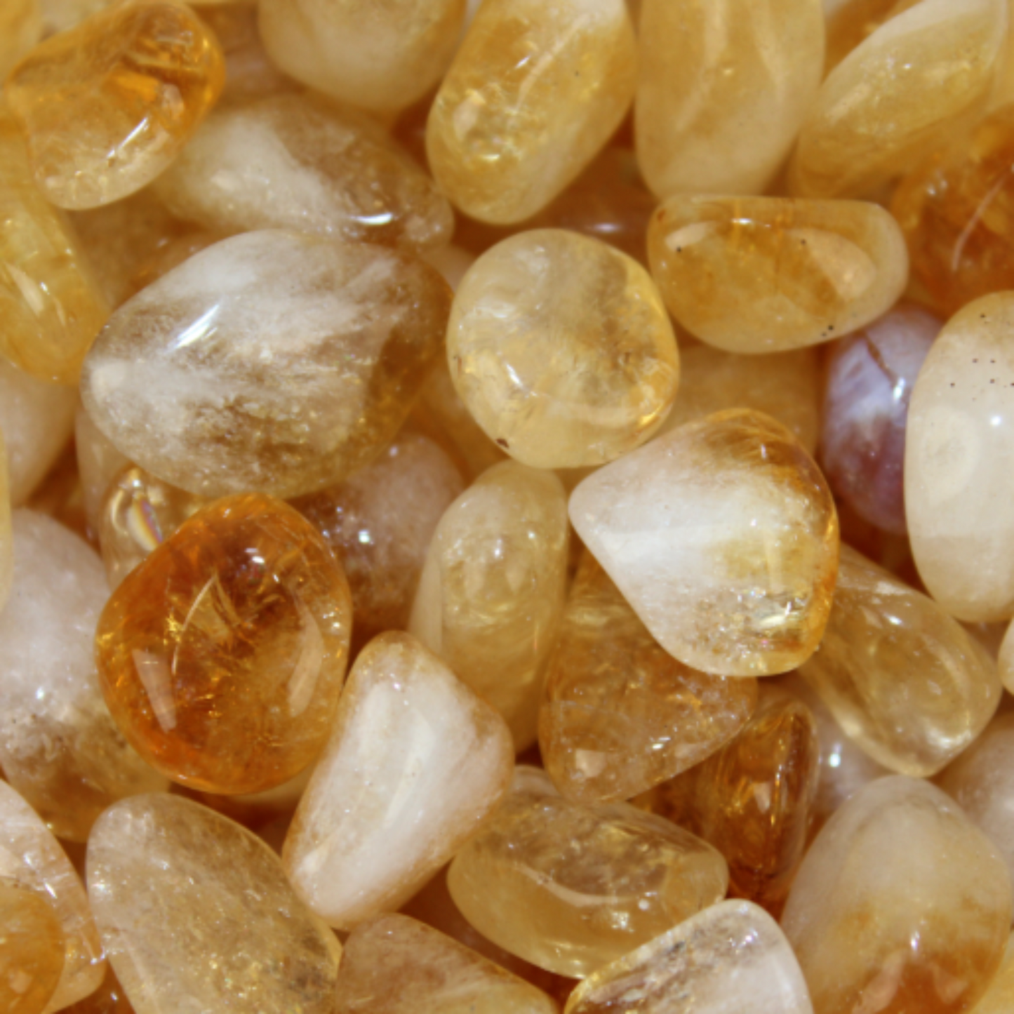 Citrine Tumbled Stones