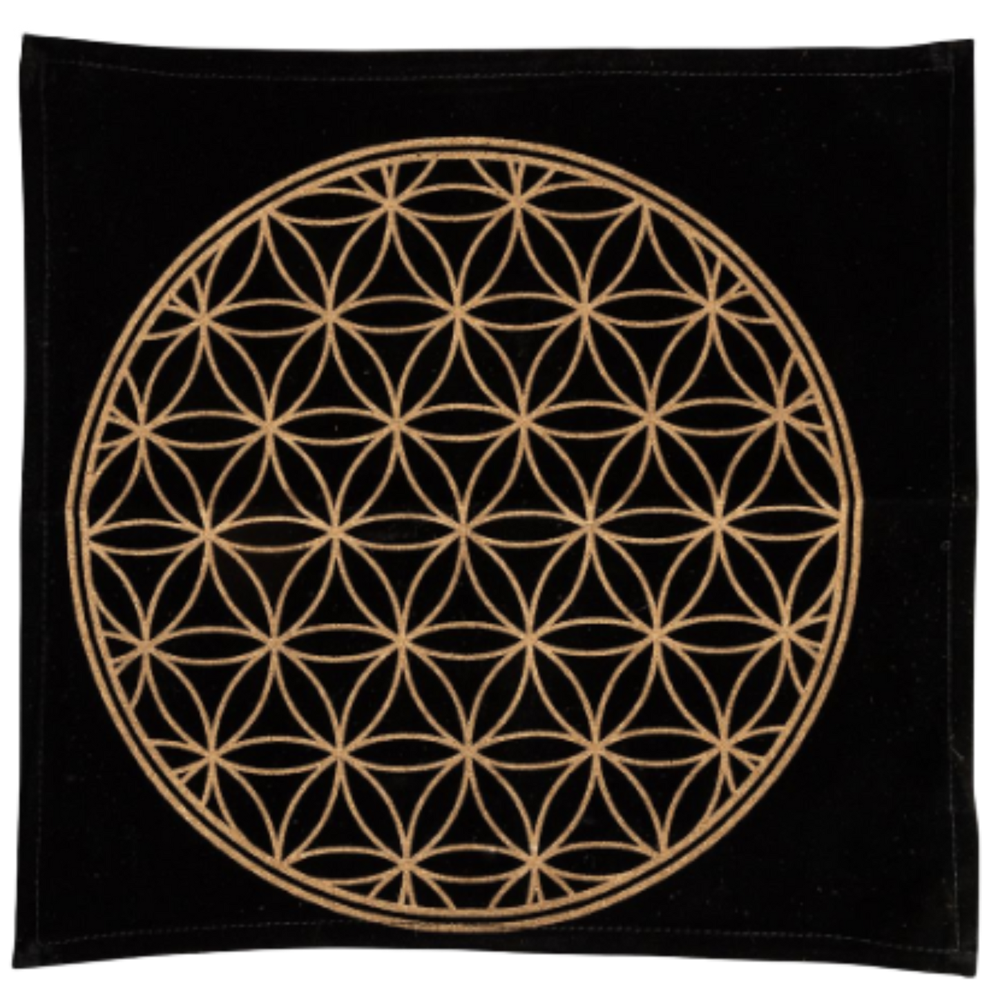 Flower of Life Velvet Tarot Cloth