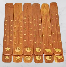 Incense Holder Wooden assorted