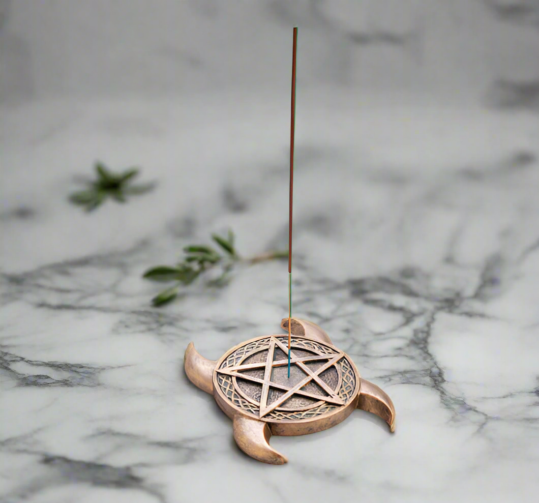 Incense Burner - Pentacle Moons