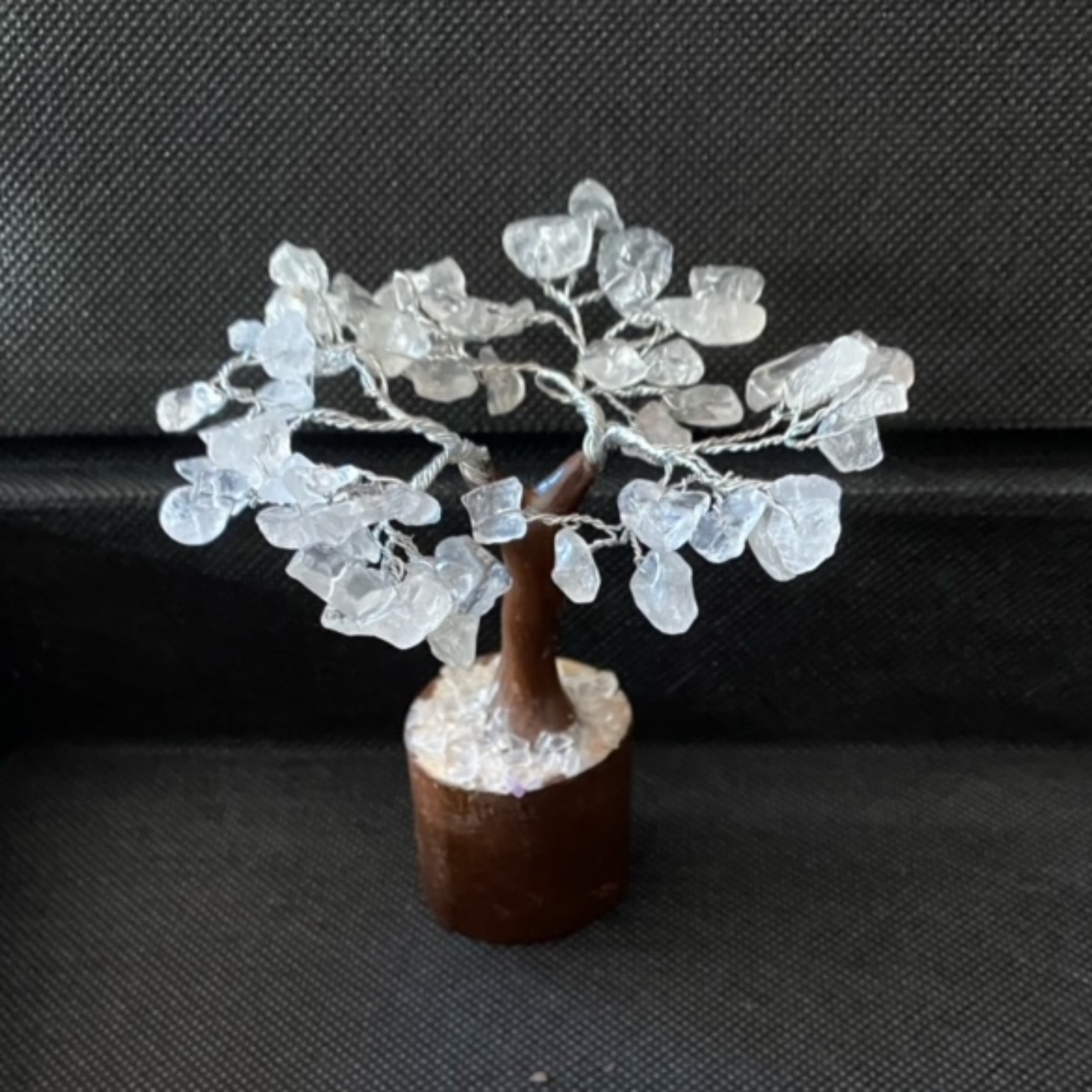 Tree Decorative Fairy Size Crystal Clear Quartz