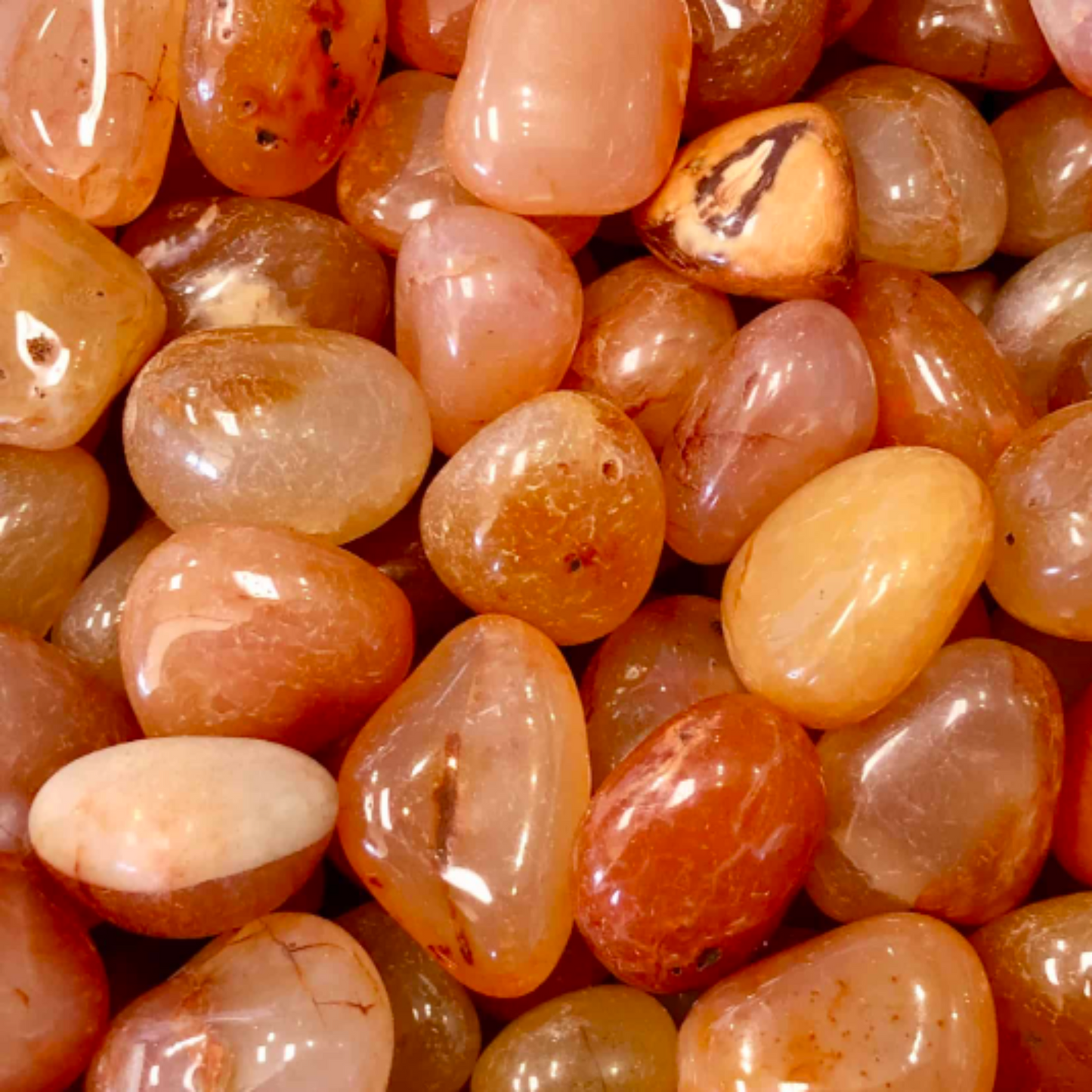 Carnelian (Indian) Tumbled Stones