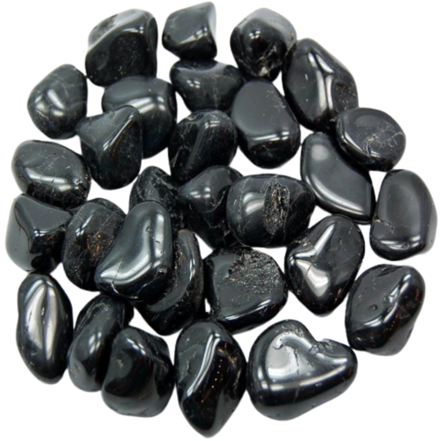 Black Tourmaline Tumbled Stones