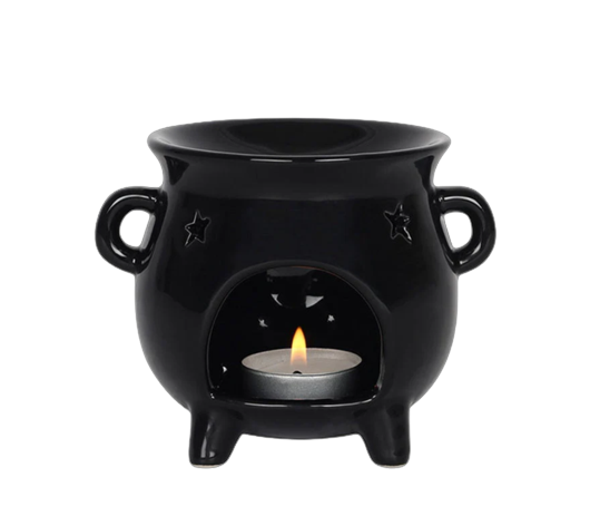 Witches Black Cauldron Oil Burner