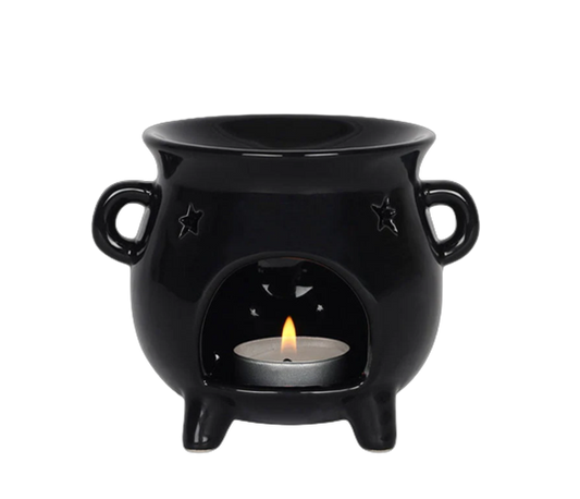Witches Black Cauldron Oil Burner