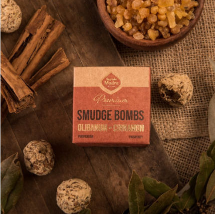 Smudge Bomb Premium - Frankincense & Cinnamon