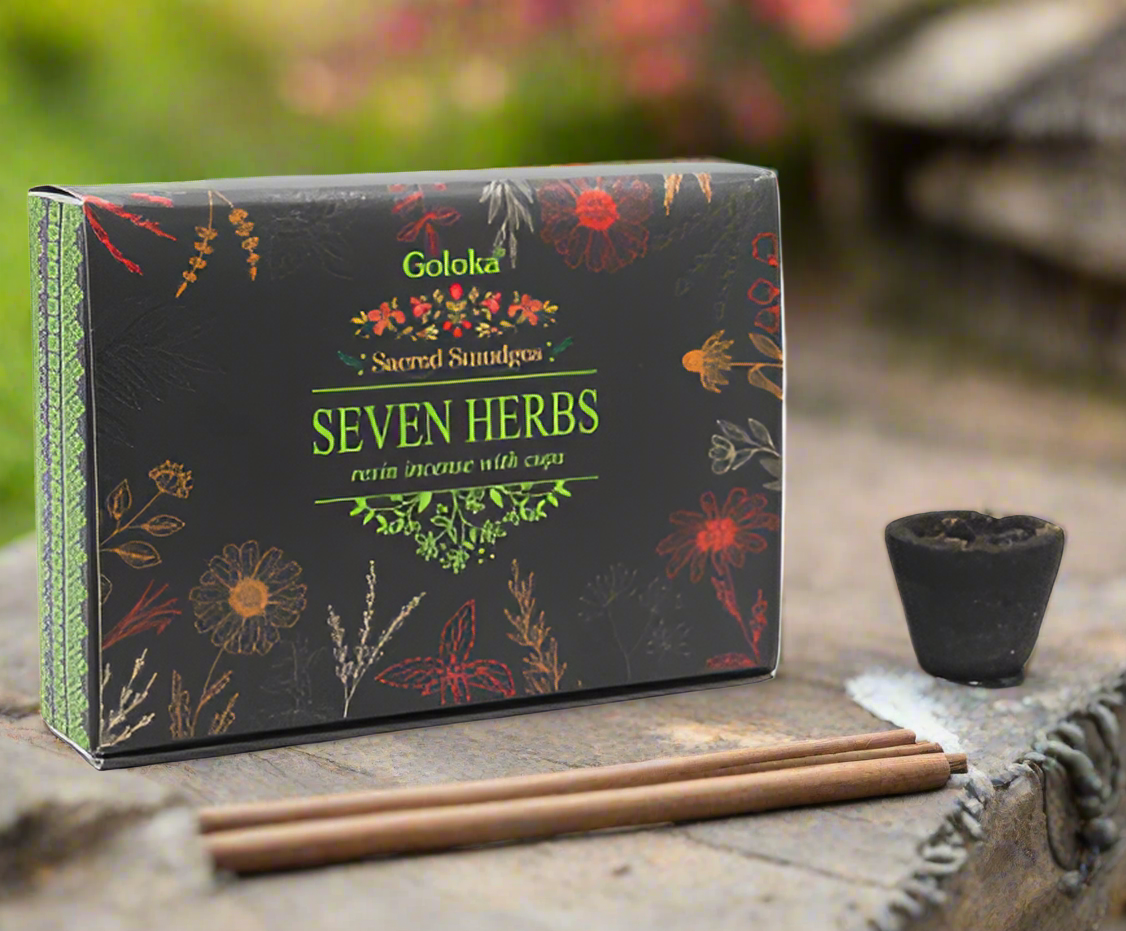 Smudge Incense Cups - Seven Herbs