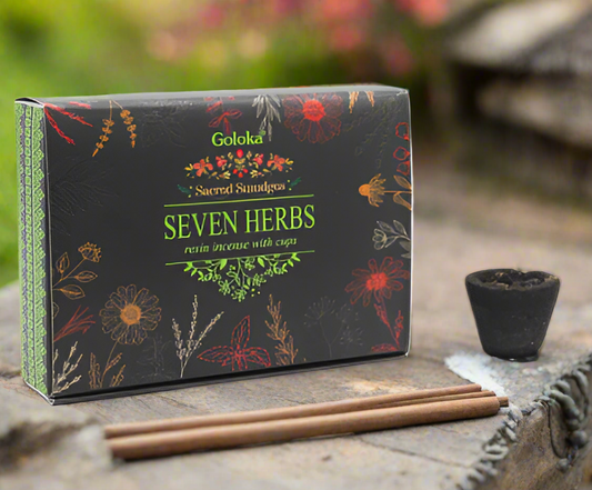 Smudge Incense Cups - Seven Herbs