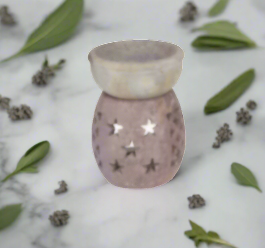 Soapstone Oil Burner Stars