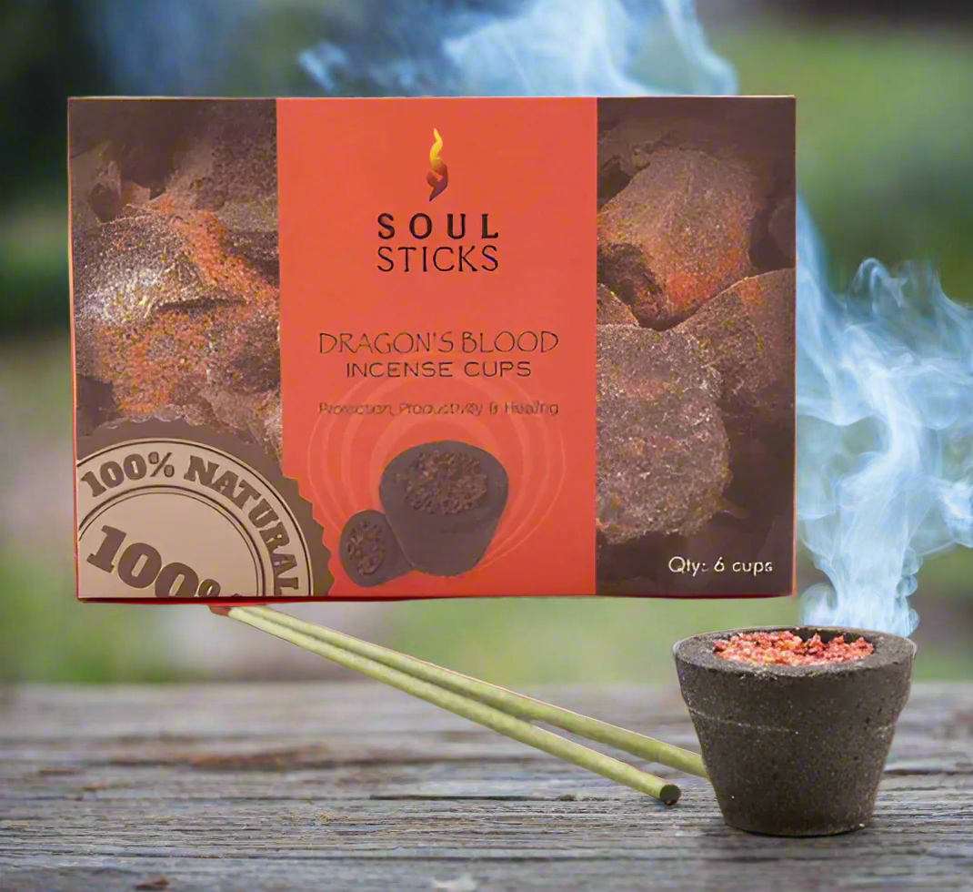 Smudge Incense Cups - Dragons Blood