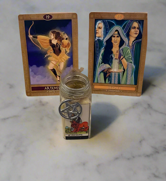 Strength Tarot Candle