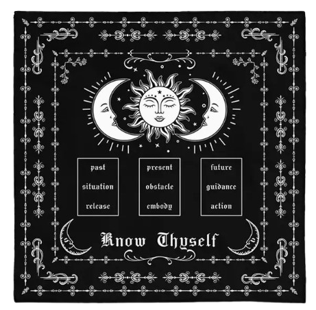 Tarot Cloth Sun Moon