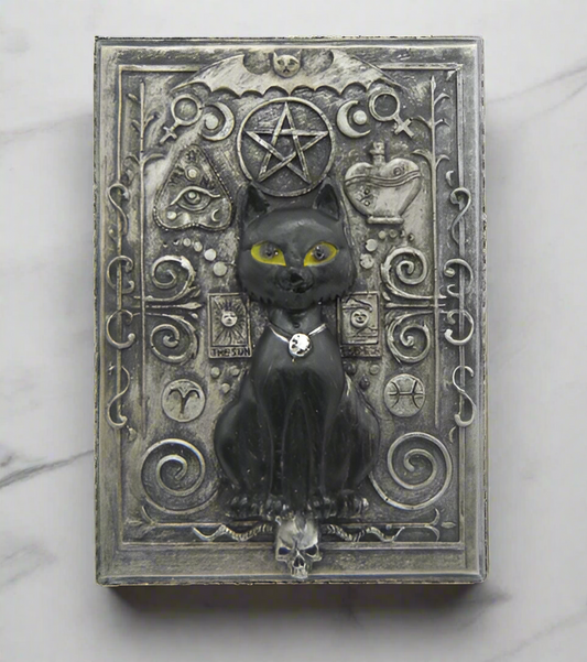 Tarot/Trinket Box Black Cat