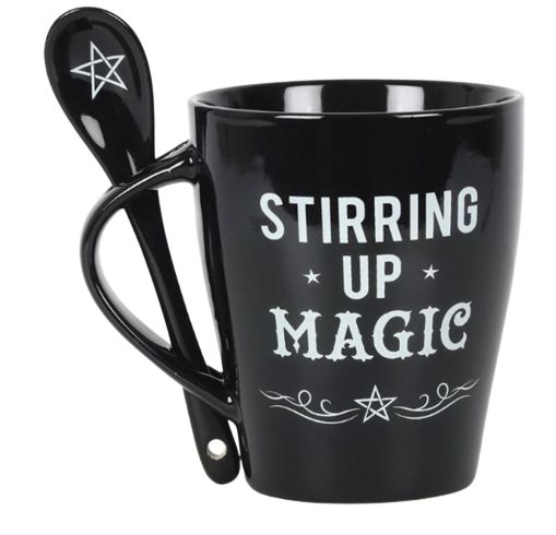 Stirring up Magic Mug and Spoon Set
