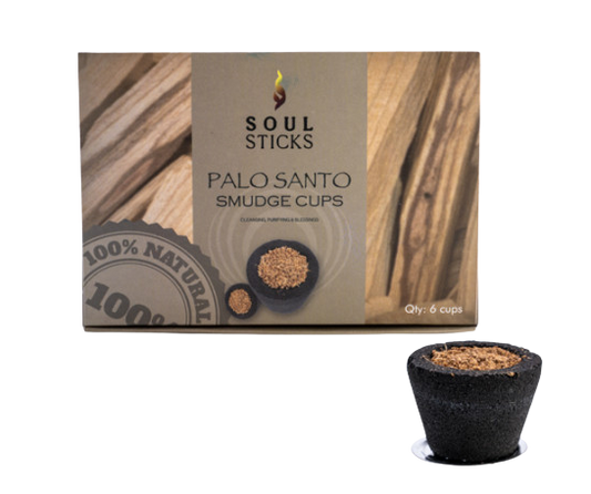 Soul Sticks Palo Santo Incense/Resin Cups