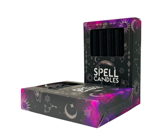 Spell Candles Black