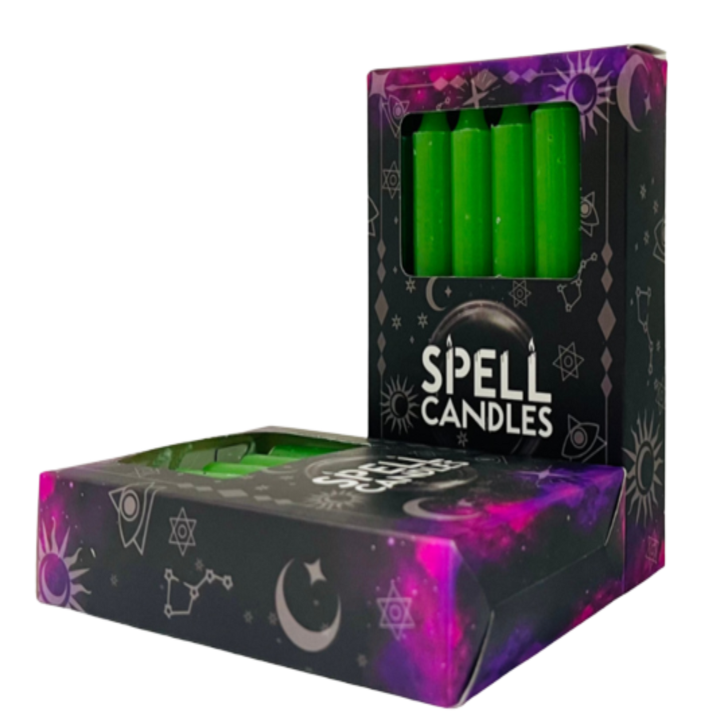 Spell Candles Green